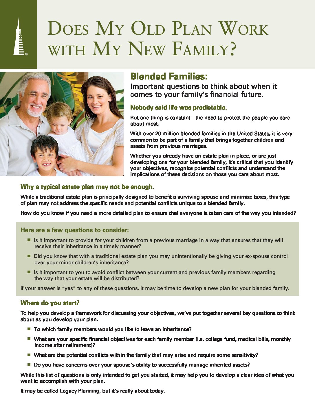 Estate Planning Issues with Blended Family